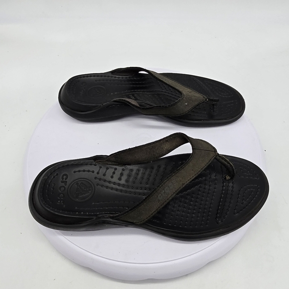 Crocs Shoes Mens 6 Walu Express Flip Flop Sandals Synthetic Croslite Summer main image 6
